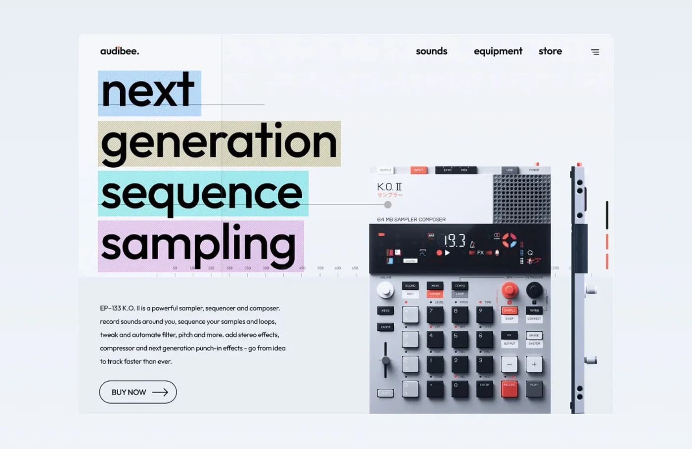 Audibee - Next Generation Sequence Sampling