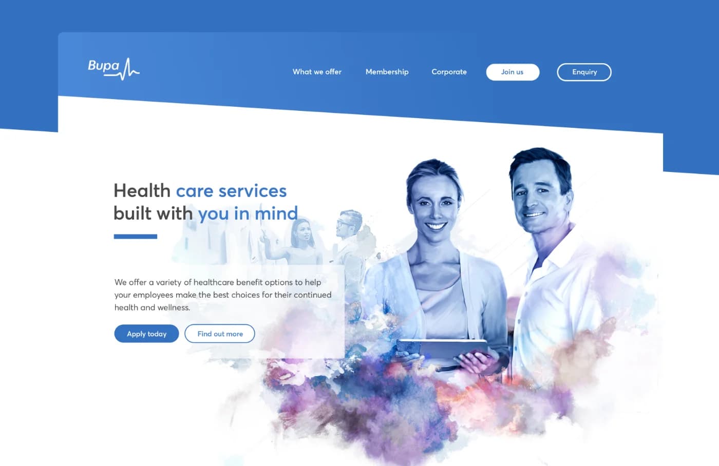 Bupa Promotional Design for Internal Bupa Associates
