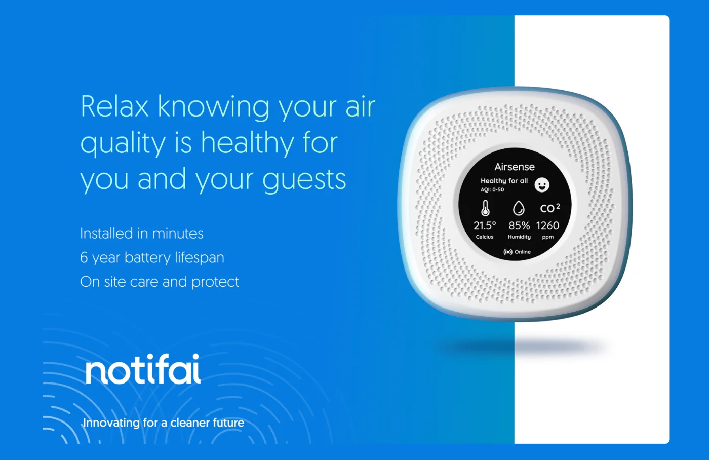 Air Quality Control System by the Team at Notifai